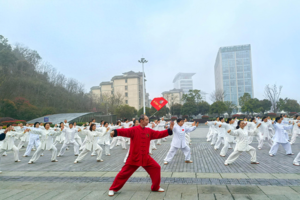 弘扬太极文化 共享健康生活——岳阳市太极拳协会开展首个“国际太极拳日”庆祝活动